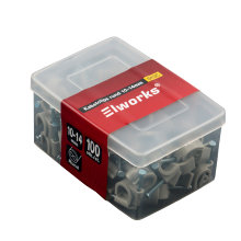 Kabelclips 10-14 mm grå 100 stk. - Elworks